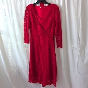 New York & Company Lace Midi Dress